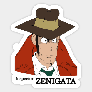 Inspector Zenigata Sticker